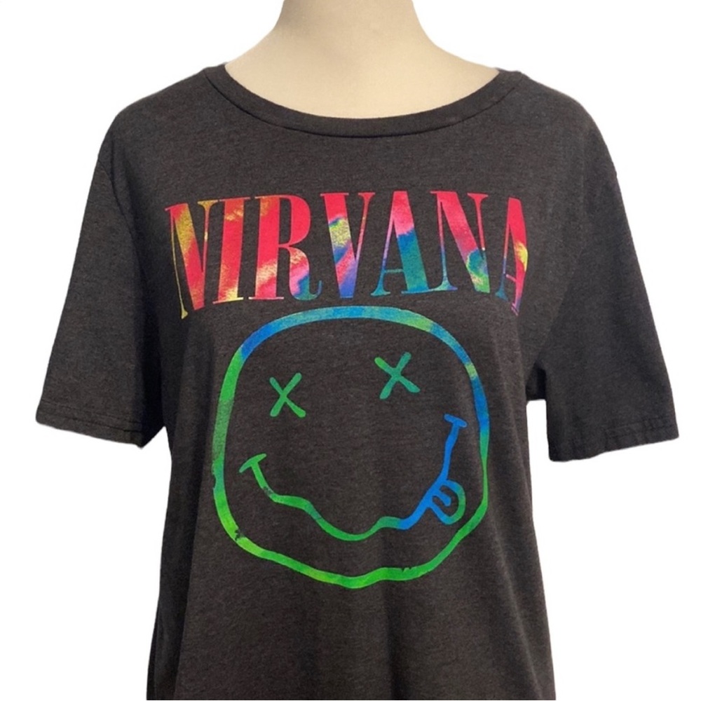 NIRVANA graphic band T-shirt